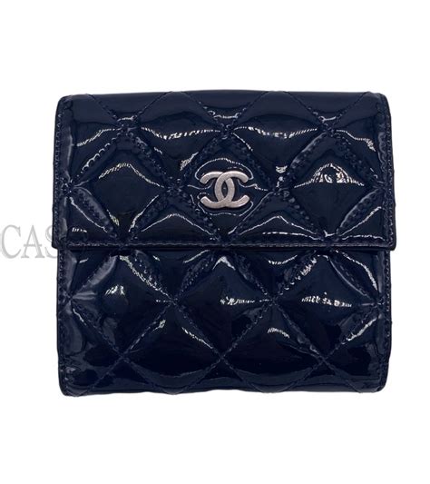 portafogli blu chanel donna|Portafogli CHANEL da Donna .